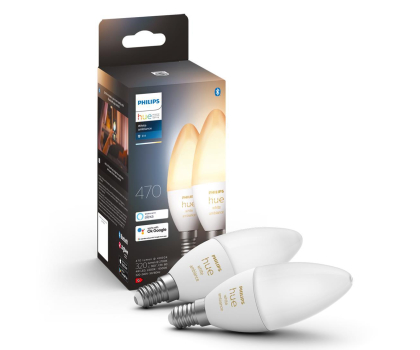 Inteligentne oświetlenie Philips Hue White ambiance Inteligentna Żarówka 2xE14